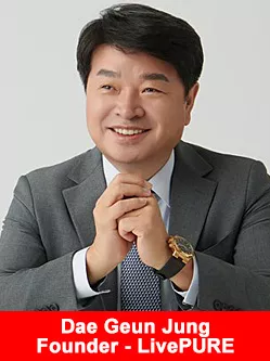 Dae Geun Jung LivePURE Founder