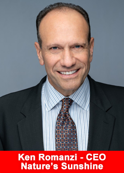 Ken Romanzi, CEO, Nature's Sunshine