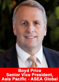 Boyd Price, Senior Vice President of Sales, Asia-Pacific, ASEA Global