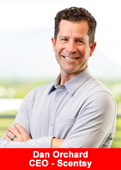Dan Orchard, CEO of Scentsy