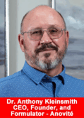 Dr. Anthony Kleinsmith, CEO and founder of Anovite, a science-driven wellness company specializing in colostrum research