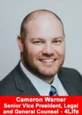 Cameron Warner 4Life General Counsel