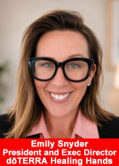 Emily Snyder, President and Executive Director of dōTERRA Healing Hands Foundation