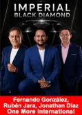 Imperial Black Diamond leaders Fernando González Rubén Jara and Jonathan Díaz
