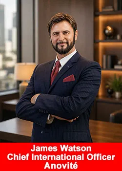 James Watson, Chief International Officer at Anovité