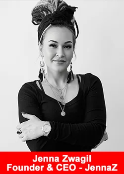Jenna Zwagil, visionary entrepreneur and founder of Bitcoin is Bae, empowering women in crypto and finance.