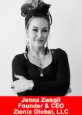 Jenna Zwagil, visionary entrepreneur and founder of Zionix Global.