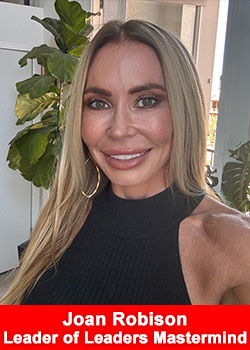 Joan Robison, Leader of Leaders Mastermind participant, in a professional portrait