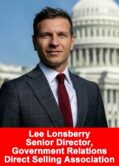 Lee Lonsberry, Senior Director of Government Relations at the Direct Selling Association